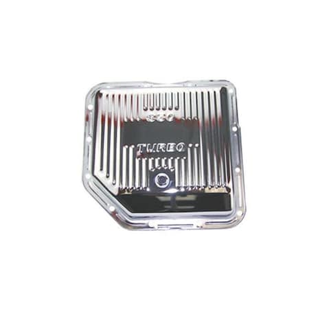 Global Specialty Products Specialty Products 7491 Chrome Steel Transmission Pan for GM TH350 SPC7491